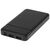Loop powerbank van 10.000 mAh van gerecycled plastic  Zwart - Unbranded 12432190