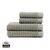 VINGA Landro 500gr/m² Handtuch, 4er Set Grün - Vinga V450017
