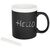 Chalk-write 330 ml beschrijfbare mok met krijt Wit - Unbranded 10052600