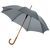Kyle 23" auto open umbrella wooden shaft and handle Grey - Unbranded 10904808