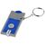 Allegro LED sleutelhanger met munthouder en lampje Koningsblauw, Zilver - Bullet 11809601