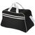 San Jose 2-stripe sports duffel bag 30L Black, White - Unbranded 11974000