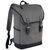 Hudson 15.6" laptop backpack 13L Heather grey, Solid black - Unbranded 12020700
