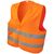 RFX™ See-me-too XL safety vest for non-professional use Neon orange - Unbranded 12202001