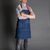 Deluxe denim schort Blauw - XD Collection P262.925