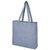 Pheebs 210 g/m² recycelte Tragetasche mit Seitenfalten 13L Heather blau - Unbranded 12053750