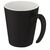 Mug en céramique Oli 360 ml avec anse Blanc, Noir - Unbranded 10068701