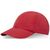 Mica 6 panel GRS recycled cool fit cap Red - Elevate NXT 37516210