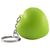 Sleutelhanger met antistress hart Lime - MultiGift NoStress 980448