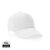 Impact AWARE™ 5 panel 280gr recycled katoenen cap Wit - XD Collection P453.313