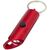 Flare led-lamp en flesopener van gerecycled aluminium met sleutelhanger Rood - Unbranded 10457421