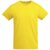 Breda biologisch katoenen kindershirt met korte mouwen Geel - Roly K66981BE
