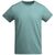 Breda organic cotton short sleeve kids t-shirt Dusty blue - Roly K66981MG
