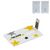 USB flash drive creditcard 16GB White - empty LT26304-N0001