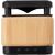 Bamboe en ABS draadloze speaker met lader Nova Bruin -  9319.011