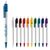 Balpen Baron Colour hardcolour Wit, Rood - Stilolinea LT80900-N0121