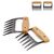 Metalen vleesklauwen Hout - empty LT94520-N0093