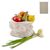 Reusable food bag OEKO-TEX® natural cotton 30x40cm Ecru -  LT95208-N0054