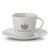 Tasse et sous-tasse Milano 160ml Blanc -  LT98601-N0001