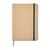 Recycled A5 notitieboek Zwart -  MO9684-03