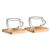 Espresso set Transparant -  MO9709-22 Espresso set Transparant -  MO9709-22