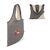 Sac à provisions Coton recyclé OEKO-TEX® 140g/m² 38x42cm Gris - empty LT95250-N0061
