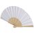 Manuela hand fan White - Unbranded 12704101