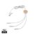 Câble Ontario 6-en-1 en plastique recyclé RCS Blanc - XD Collection P302.463