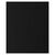 Sophie Muval theedoek 60x50 cm, 200 gr/m2 Zwart - Sophie Muval 9600-03-A03