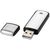 Square USB stick Zilver - Unbranded 1Z30360G