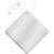 Petite attache réfléchissante en forme de diamant en PVC H-09 RFX&#8482; Blanc - RFX™ 1PR08201