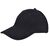 Brushed twill cap Zwart - Nilton's 1947-03-A03
