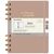 Moleskine 12M XL Hardcover Tagesplaner mit Spiralbindung Rosa - Moleskine 10780341