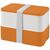 MIYO double layer lunch box Orange, White, White - Unbranded 21047006