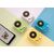 Mini Vintage 3W draadloze speaker Geel, Zwart - XD Collection P329.336