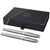 Parker IM set van rollerbalpen en vulpen Zilver - Parker 10782882