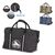 Weekender-Tasche aus recyceltem Baumwoll-Canvas Harper Dunkelblau -  LT95299-N0010