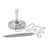 Stylo à bille avec présentoir Argent mat -  MO7800-16