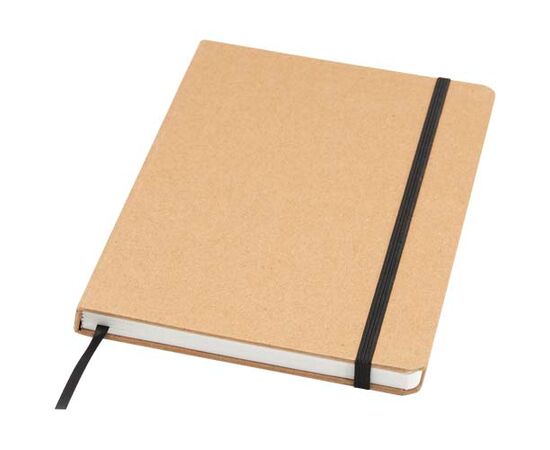 Holm A5 stone paper hard cover notebook with lined pages Beige - Unbranded 10736602