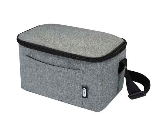 Tundra koeltas voor 6 blikjes van GRS RPET 5L Heather grijs - Unbranded 13006580