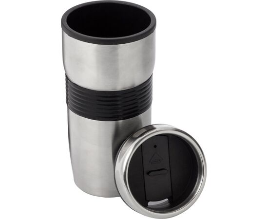Stainless steel double walled flask Benito Black -  3751.001