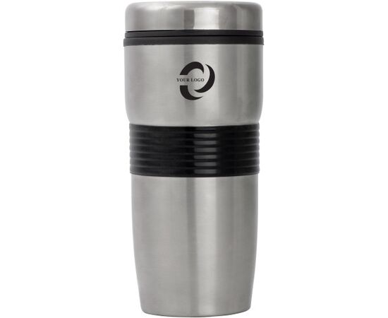 Stainless steel double walled flask Benito Black -  3751.001