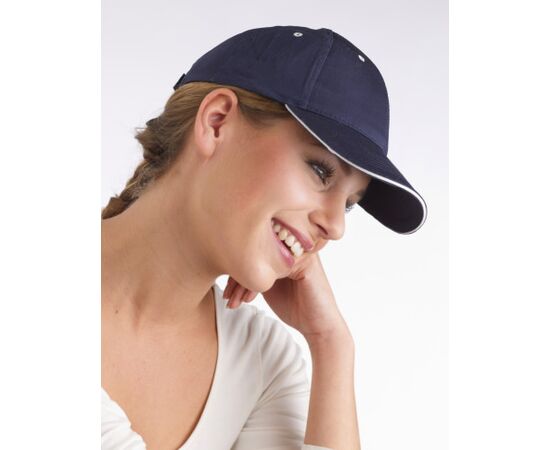 Cotton twill cap Chris Black -  9120.001