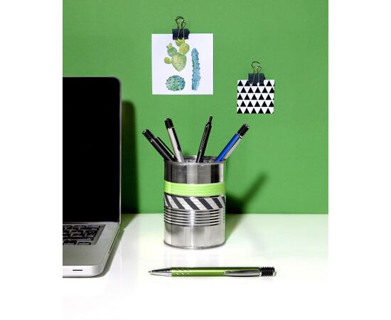 Aluminium balpen Lilia Wit -  5466.002