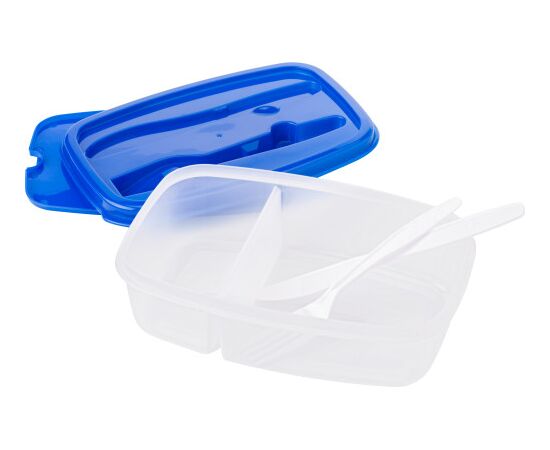 Lunch box dans une pochette isotherme Milo Bleu cobalt -  2128.023
