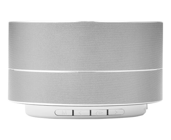 Aluminium wireless speaker Yves Silver -  8680.032