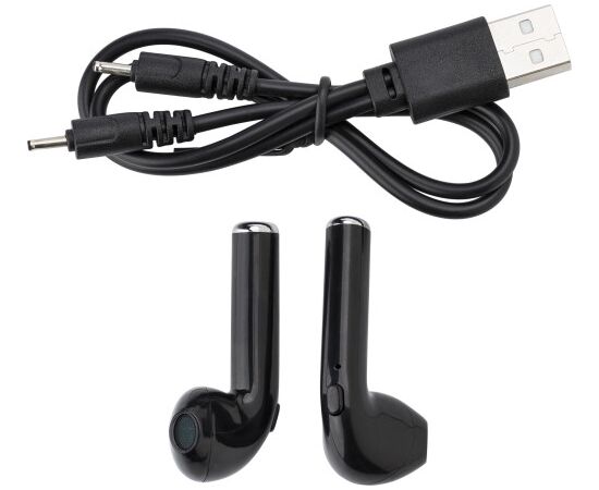 BT-Wireless Kopfhörer aus Kunststoff Cruz Weiß -  8937.002