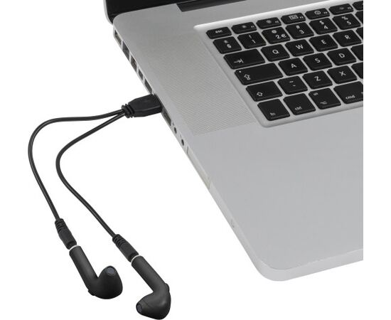 BT-Wireless Kopfhörer aus Kunststoff Cruz Weiß -  8937.002