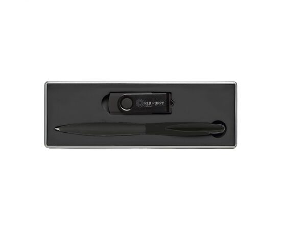 USB Giftset coffret clé USB 4 GB en stock Noir -  226598