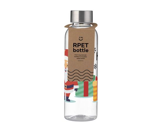 Senga GRS RPET Bottle 500 ml X-Mas Transparent -  853501
